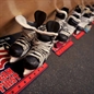 KANATA, CANADA - APRIL 9: Team USA's dressing room before facing off against Team Canada during gold medal round action at the 2013 IIHF Ice Hockey Women's World Championship. (Photo by Andrea Cardin/HHOF-IIHF Images)